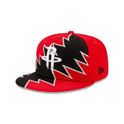 Houston Rockets Gorra | New Era NBA Flash 9fifty Snapback Cap Mexico - Rojos